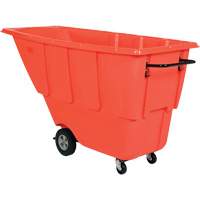 Chariot basculeur, Poly&eacute;thyl&egrave;ne, 0,5 vg³, Capacit&eacute; de charge de 450 lb Northern Industrial Supply Inc.