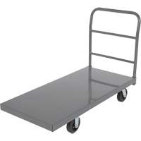 Platform Truck, 48" L x 24" W, 2000 lbs. Capacity, Rubber Casters Northern Industrial Supply Inc.