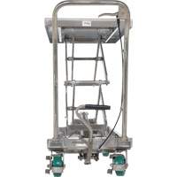 Manual Hydraulic Scissor Lift Table, 36-1/4" L x 19-3/8" W, Stainless Steel, 600 lbs. Capacity Northern Industrial Supply Inc.