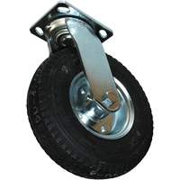 Roulette pneumatique pivotante pour chariot &agrave; plateforme Northern Industrial Supply Inc.