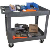 Chariot utilitaire pour l'entretien, 2 tiers, 24-5/8" x 32-1/2" x 40", Capacit&eacute; 550 lb Northern Industrial Supply Inc.