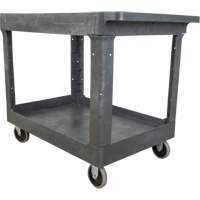 Chariot utilitaire pour l'entretien, 2 tiers, 24-5/8" x 32-1/2" x 40", Capacit&eacute; 550 lb Northern Industrial Supply Inc.