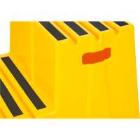 Escabeau industriel, 2 marches, 26" x 22-7/16" x Hauteur 19-11/16" Northern Industrial Supply Inc.