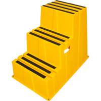 Industrial Step Stool, 3 Steps, 34-13/16" x 22-7/16" x 28-1/2" High Northern Industrial Supply Inc.