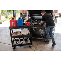Tub Cart, 3 Tiers, 35-1/4" x 37-1/4" x 18", 375 lbs. Capacity Northern Industrial Supply Inc.