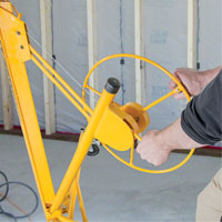 Appareils de levage pour panneaux de cloisons s&egrave;ches Northern Industrial Supply Inc.