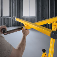Appareils de levage pour panneaux de cloisons s&egrave;ches Northern Industrial Supply Inc.