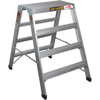 Poste de travail chevalet de sciage portatif, Cadre Aluminium, 12-1/4" p x 48" h Northern Industrial Supply Inc.