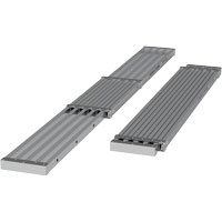 Telescoping Work Plank, 108" W x 12" D, 250 lbs. Capacity, Knocked Down Northern Industrial Supply Inc.