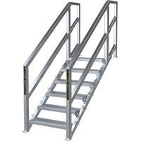 Syst&egrave;me d'escalier modulaire pour la construction de 6-10 marches SmartStairs, 75" ha Northern Industrial Supply Inc.