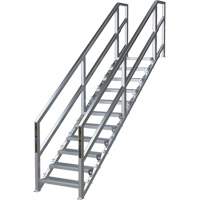 Syst&egrave;me d'escalier modulaire pour la construction de 11-16 marches SmartStairs, 120" ha Northern Industrial Supply Inc.