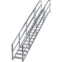 Syst&egrave;me d'escalier modulaire pour la construction de 17-21 marches SmartStairs, 157-1/2" ha Northern Industrial Supply Inc.