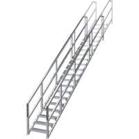 Syst&egrave;me d'escalier modulaire pour la construction de 17-21 marches SmartStairs, 157-1/2" ha Northern Industrial Supply Inc.