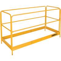 Trousse de garde-corps pour &eacute;chafaud Jobsite Series, 29-1/4" p x 44-1/2" h Northern Industrial Supply Inc.