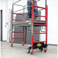 Trousse compl&egrave;te d'&eacute;chafaud motoris&eacute; Buildman Baker 6', 31" p x 118-3/4" h Northern Industrial Supply Inc.