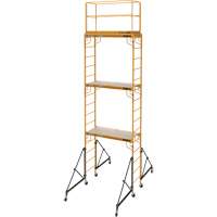 Trousse compl&egrave;te de tour d'&eacute;chafaudage pour cloison s&egrave;che de 18', 122" p x 236" h Northern Industrial Supply Inc.