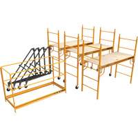 Trousse compl&egrave;te de tour d'&eacute;chafaudage pour cloison s&egrave;che de 18', 122" p x 236" h Northern Industrial Supply Inc.