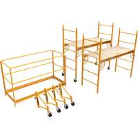 Trousse compl&egrave;te de tour d'&eacute;chafaudage pour cloison s&egrave;che de 12', 58-1/2" p x 183" h Northern Industrial Supply Inc.