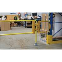 Safety Swing Gate, 21" H x 16" - 26" W Northern Industrial Supply Inc.