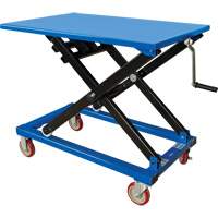 Manual Scissor Lift Table, 37-3/8" L x 23-5/8" W, Steel, 660 lbs. Capacity Northern Industrial Supply Inc.