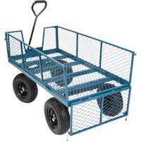Wagon with Drop Sides, 24" W x 48" L, 800 lbs. Capacity Northern Industrial Supply Inc.