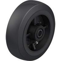 Black Rubber on Cast Iron Core Wheel Northern Industrial Supply Inc.