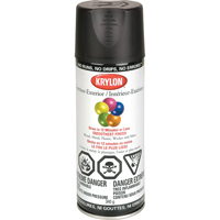Industrial Acryli-Quik Lacquer, Black, Semi-Flat, 12 oz., Aerosol Can Northern Industrial Supply Inc.
