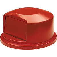 Round Brute&reg; Tops, Dome Lid, Plastic/Polyethylene, Fits Container Size: 24" Dia. Northern Industrial Supply Inc.