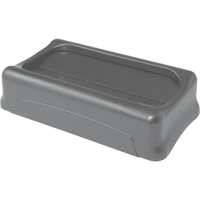 Slim Jim&reg; Top, Swing Lid, Plastic, Fits Container Size: 22" x 11" Northern Industrial Supply Inc.