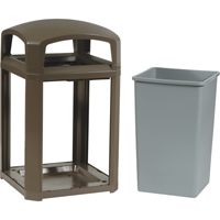 Cadre pour contenant Landmark Series Classique a/enveloppe rigide, Acier galvanis&eacute;, 35 gal. US Northern Industrial Supply Inc.