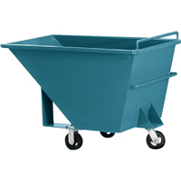Chariot basculeur en acier, Acier, 1/2 vg³, Capacit&eacute; de charge de 2000 lb Northern Industrial Supply Inc.