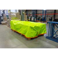 High-Visibility Heavy-Duty Woven Tarp, Polyethylene, Green/Orange, 16' x 20' x 12 mils Northern Industrial Supply Inc.