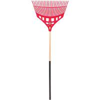Leaf Rake, 24" Blade, Wood Handle, Plastic Blade Northern Industrial Supply Inc.