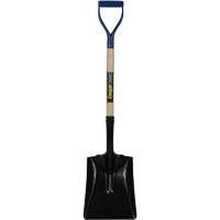 Square Point Shovel, Hardwood, Tempered Steel Blade, D-Grip Handle, 41-1/2" Long Northern Industrial Supply Inc.