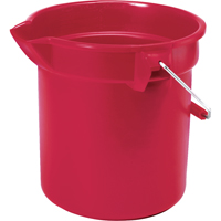 Seau Brute, Capacit&eacute; de 3.5 gal. US (14 pintes), Rouge Northern Industrial Supply Inc.