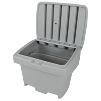 Contenant de rangement robuste pour l'ext&eacute;rieure pour sel et sable, 30" x 24" x 24", 5,5 pi³, Gris Northern Industrial Supply Inc.