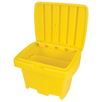 Contenant de rangement robuste pour l'ext&eacute;rieure pour sel et sable, 30" x 24" x 24", 5,5 pi³, Jaune Northern Industrial Supply Inc.