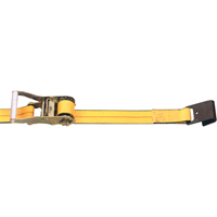 Tendeurs d'arrimage &agrave; cliquet, Crochet plat, 2" , 30' , Charge d'utilisation max. 3335 lb (1513 kg) Northern Industrial Supply Inc.