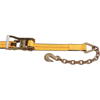 Tendeurs d'arrimage &agrave; cliquet, Crochet &agrave; chaîne, 2" , 30' , Charge d'utilisation max. 3335 lb (1513 kg) Northern Industrial Supply Inc.