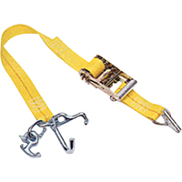 Tendeurs d'arrimage pour voitures avec verrou universel, Rochet, 2" la x 7' lo, Charge d'utilisation 1367 lb (620 kg) Northern Industrial Supply Inc.