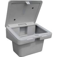 Contenants pour sel & sable SOS, Avec Moraillon, 30" x 24" x 24", 5,5 pi³, Gris Northern Industrial Supply Inc.