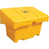 Contenants pour sel & sable SOS, Avec Moraillon, 42" x 29" x 30", 11 pi³, Jaune Northern Industrial Supply Inc.