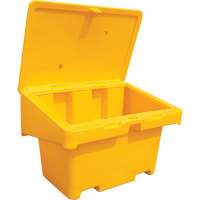 Contenants pour sel & sable SOS, Avec Moraillon, 42" x 29" x 30", 11 pi³, Jaune Northern Industrial Supply Inc.