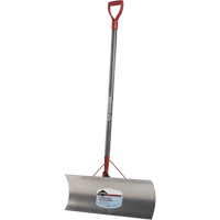 Nordic Snow Pusher, Aluminum Blade, D-Grip Handle, 24" W Northern Industrial Supply Inc.