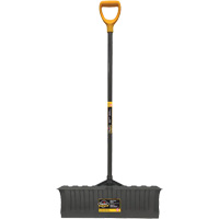 Pro Snow Pusher, Polypropylene Blade, D-Grip Handle, 20-3/4" W Northern Industrial Supply Inc.
