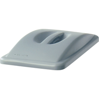 Slim Jim&reg; Handle Top, Flat Lid, Plastic, Fits Container Size: 20-3/8" x 11-5/16" Northern Industrial Supply Inc.