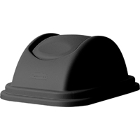 Soft Wastebasket Covers, Dome Lid/Swing Lid, Plastic, Fits Container Size: 16" x 11-5/8" Northern Industrial Supply Inc.