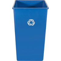 Contenant pour poste de recyclage, Vrac, Plastique, 50 gal. US Northern Industrial Supply Inc.