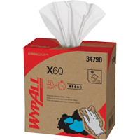 WypAll&reg; X60 Wipers, All-Purpose, 16-3/4" L x 8-3/8" W Northern Industrial Supply Inc.