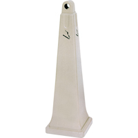 Groundskeeper Cigarette Waste Collectors, Free-Standing, Plastic, 1 US gal. Capacity, 39-3/4" Height Northern Industrial Supply Inc.